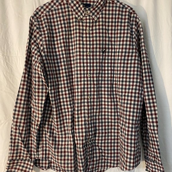 American Eagle (XL) Plaid shirt - Picture 6 of 6